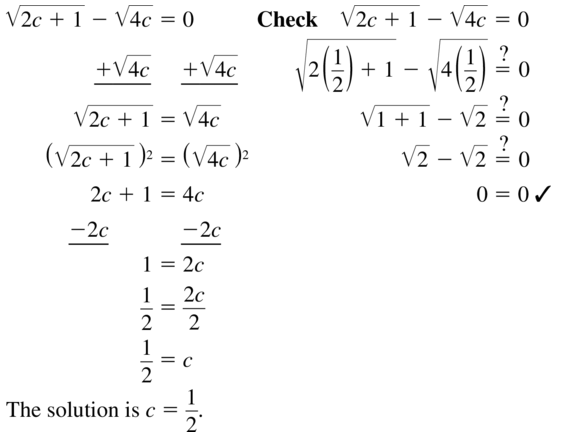 Big Ideas Math Algebra 1 Solutions Chapter 10 Radical Functions and Equations 10.3 a 33
