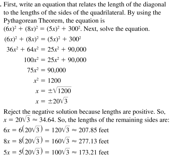 Big Ideas Math Algebra 2 Answer Key Chapter 3 Quadratic Equations and Complex Numbers 3.1 a 65