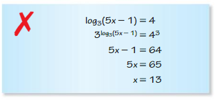 Big Ideas Math Algebra 2 Answer Key Chapter 6 Exponential and Logarithmic Functions 6.6 5