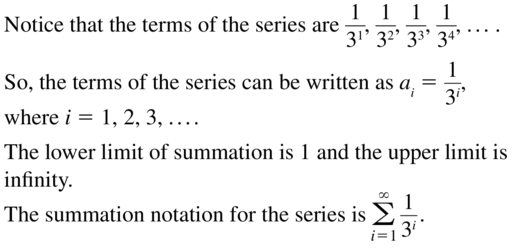 Big Ideas Math Algebra 2 Answer Key Chapter 8 Sequences and Series 8.1 a 35