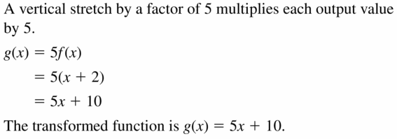 Big Ideas Math Algebra 2 Answers Chapter 1 Linear Functions 1.2 Question 17