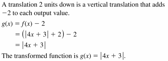 Big Ideas Math Algebra 2 Answers Chapter 1 Linear Functions 1.2 Question 5