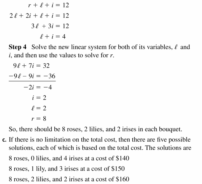 Big Ideas Math Algebra 2 Answers Chapter 1 Linear Functions 1.4 Question 39.2