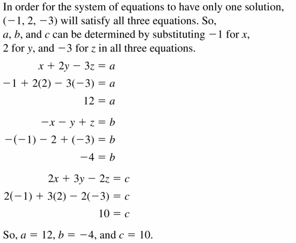 Big Ideas Math Algebra 2 Answers Chapter 1 Linear Functions 1.4 Question 41