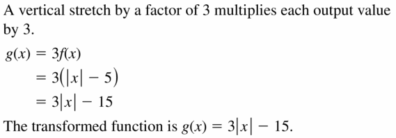 Big Ideas Math Algebra 2 Answers Chapter 1 Linear Functions 1.4 Question 51