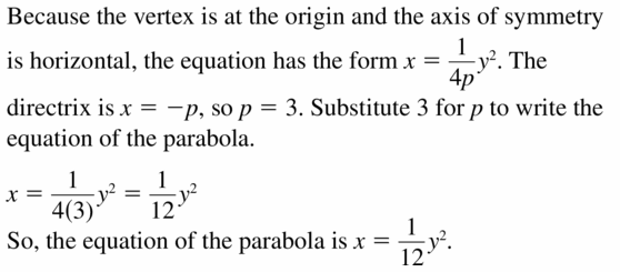 Big Ideas Math Algebra 2 Answers Chapter 2 Quadratic Functions 2.3 Question 29