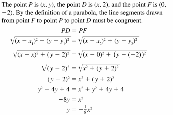 Big Ideas Math Algebra 2 Answers Chapter 2 Quadratic Functions 2.3 Question 5