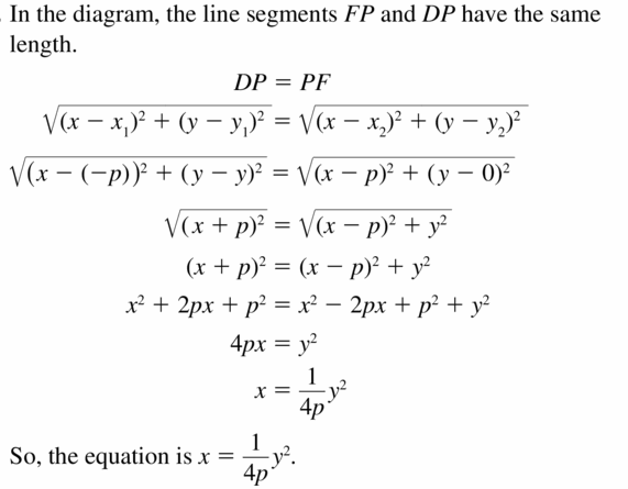 Big Ideas Math Algebra 2 Answers Chapter 2 Quadratic Functions 2.3 Question 53