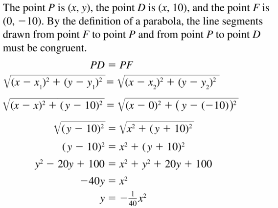 Big Ideas Math Algebra 2 Answers Chapter 2 Quadratic Functions 2.3 Question 9