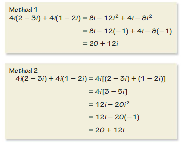 Big Ideas Math Algebra 2 Answers Chapter 3 Quadratic Equations and Complex Numbers 3.2 14