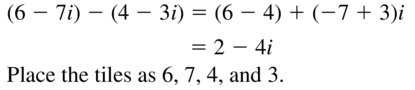 Big Ideas Math Algebra 2 Answers Chapter 3 Quadratic Equations and Complex Numbers 3.2 a 47