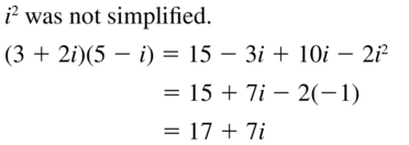 Big Ideas Math Algebra 2 Answers Chapter 3 Quadratic Equations and Complex Numbers 3.2 a 63