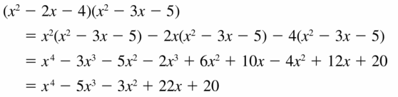 Big Ideas Math Algebra 2 Answers Chapter 4 Polynomial Functions 4.2 Question 21