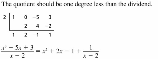 Big Ideas Math Algebra 2 Answers Chapter 4 Polynomial Functions 4.3 Question 23