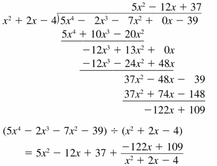 Big Ideas Math Algebra 2 Answers Chapter 4 Polynomial Functions 4.3 Question 9