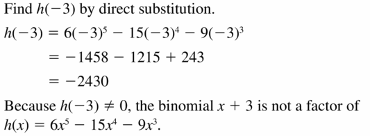 Big Ideas Math Algebra 2 Answers Chapter 4 Polynomial Functions 4.4 Question 41