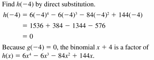 Big Ideas Math Algebra 2 Answers Chapter 4 Polynomial Functions 4.4 Question 43