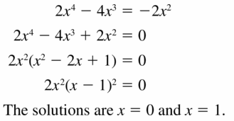 Big Ideas Math Algebra 2 Answers Chapter 4 Polynomial Functions 4.5 Question 5