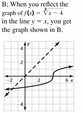 Big Ideas Math Algebra 2 Answers Chapter 5 Rational Exponents and Radical Functions 5.6 Question 65.1