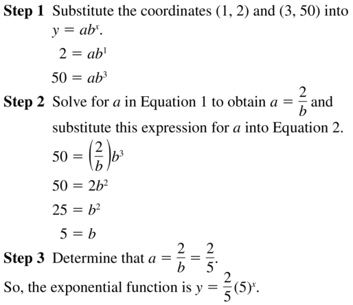 Big Ideas Math Algebra 2 Answers Chapter 6 Exponential and Logarithmic Functions 6.7 a 11