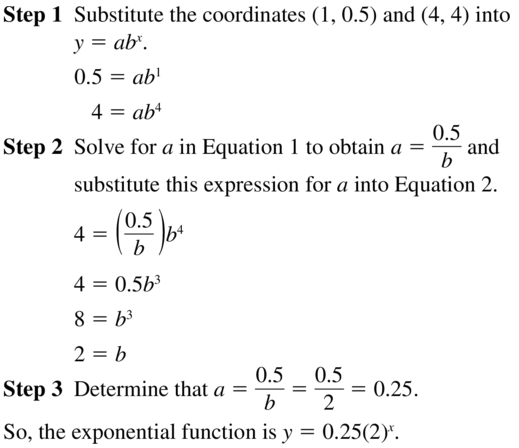 Big Ideas Math Algebra 2 Answers Chapter 6 Exponential and Logarithmic Functions 6.7 a 15