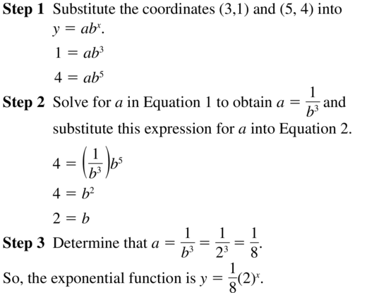 Big Ideas Math Algebra 2 Answers Chapter 6 Exponential and Logarithmic Functions 6.7 a 9