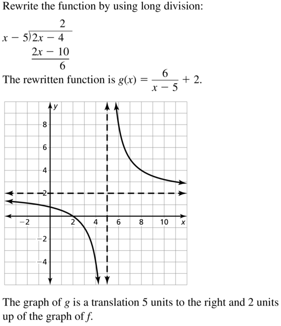 Big Ideas Math Algebra 2 Answers Chapter 7 Rational Functions 7.2 a 35