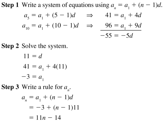 Big Ideas Math Algebra 2 Answers Chapter 8 Sequences and Series 8.2 a 31