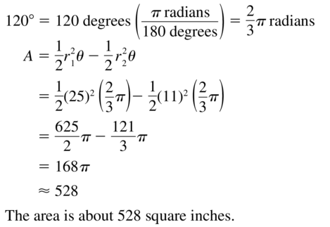 Big Ideas Math Algebra 2 Answers Chapter 9 Trigonometric Ratios and Functions 9.2 a 39