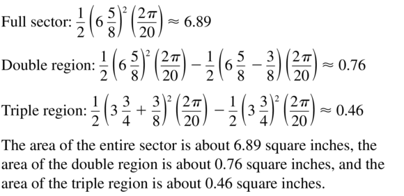 Big Ideas Math Algebra 2 Answers Chapter 9 Trigonometric Ratios and Functions 9.2 a 43