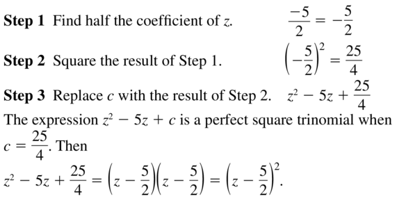 Big Ideas Math Algebra 2 Solutions Chapter 3 Quadratic Equations and Complex Numbers 3.3 a 17
