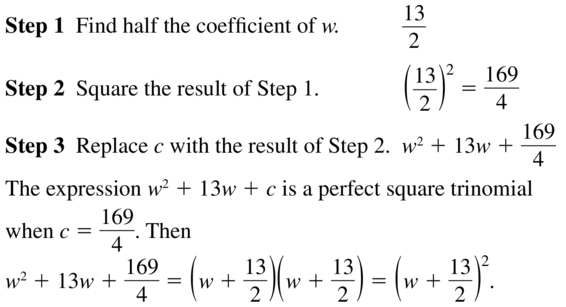 Big Ideas Math Algebra 2 Solutions Chapter 3 Quadratic Equations and Complex Numbers 3.3 a 19