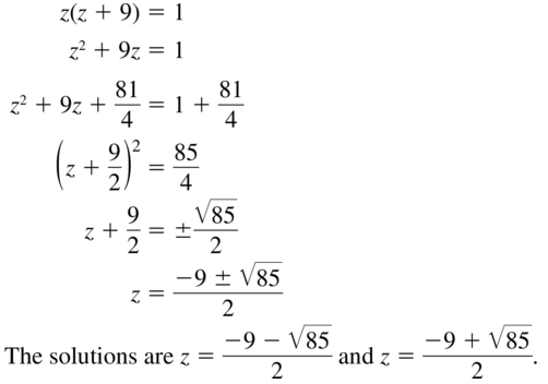 Big Ideas Math Algebra 2 Solutions Chapter 3 Quadratic Equations and Complex Numbers 3.3 a 29