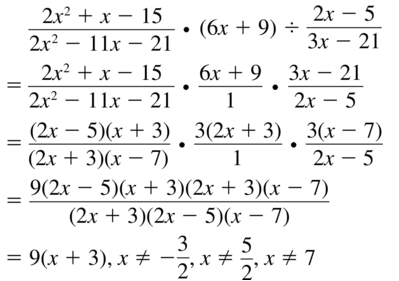 Big Ideas Math Algebra 2 Solutions Chapter 7 Rational Functions 7.3 a 45