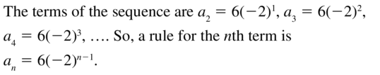 Big Ideas Math Algebra 2 Solutions Chapter 8 Sequences and Series 8.3 a 45