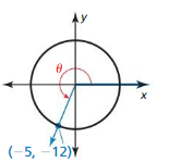 Big Ideas Math Algebra 2 Solutions Chapter 9 Trigonometric Ratios and Functions 9.3 5