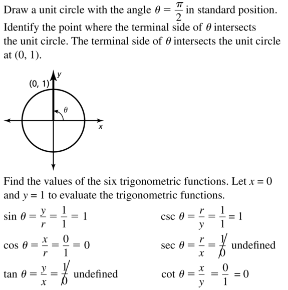 Big Ideas Math Algebra 2 Solutions Chapter 9 Trigonometric Ratios and Functions 9.3 a 11