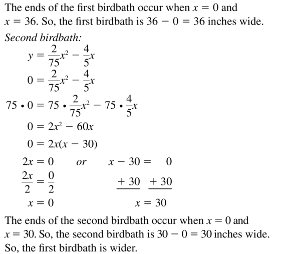 Big Ideas Math Answer Key Algebra 1 Chapter 8 Graphing Quadratic Functions 8.4 a 77.2