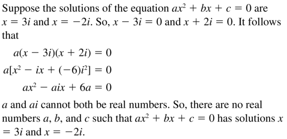 Big Ideas Math Answer Key Algebra 2 Chapter 3 Quadratic Equations and Complex Numbers 3.4 a 75