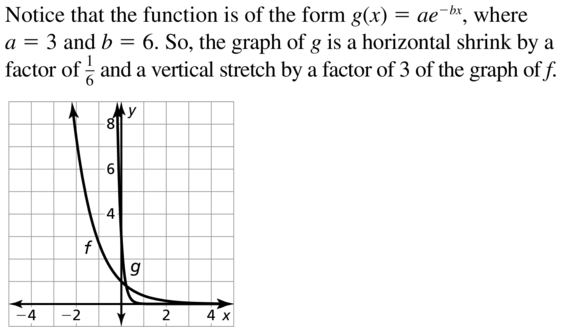 Big Ideas Math Answer Key Algebra 2 Chapter 6 Exponential and Logarithmic Functions 6.4 a 21