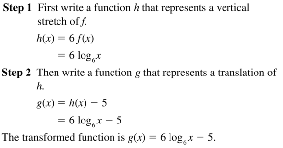 Big Ideas Math Answer Key Algebra 2 Chapter 6 Exponential and Logarithmic Functions 6.4 a 39