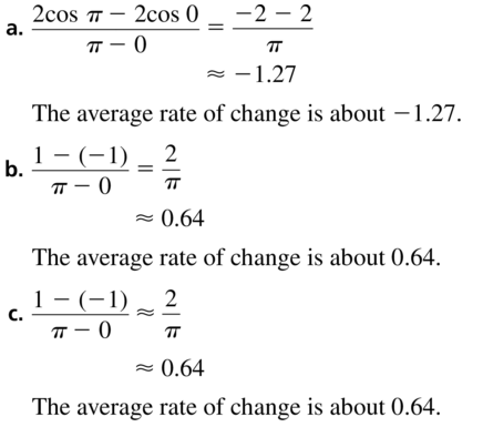 Big Ideas Math Answer Key Algebra 2 Chapter 9 Trigonometric Ratios and Functions 9.4 a 59