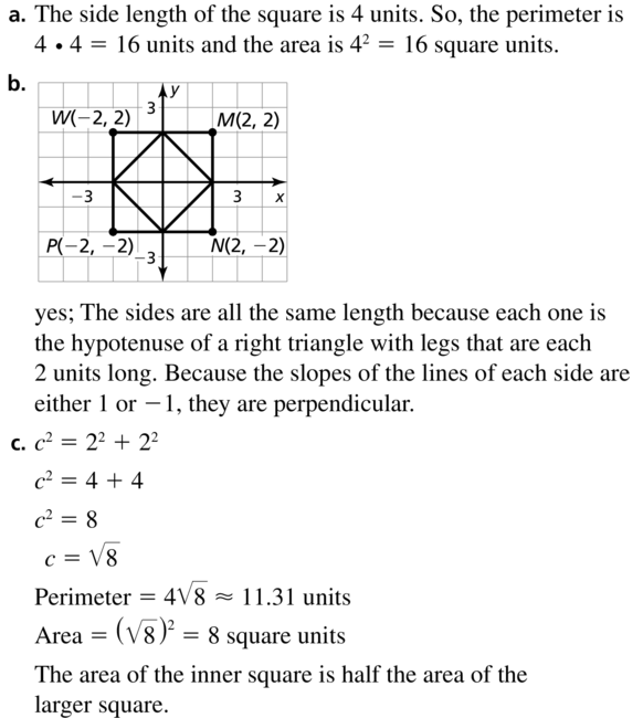 Big Ideas Math Answer Key Geometry Chapter 1 Basics of Geometry 1.4 a 35