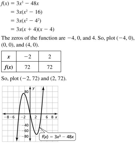 Big Ideas Math Answers Algebra 1 Chapter 8 Graphing Quadratic Functions 8.5 a 65