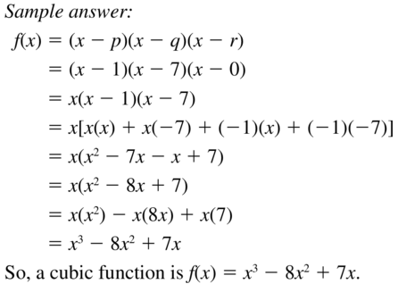 Big Ideas Math Answers Algebra 1 Chapter 8 Graphing Quadratic Functions 8.5 a 75