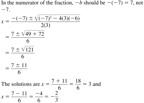 Big Ideas Math Answers Algebra 1 Chapter 9 Solving Quadratic Equations 9.5 a 45