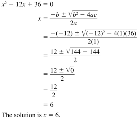 Big Ideas Math Answers Algebra 1 Chapter 9 Solving Quadratic Equations 9.5 a 9