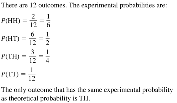 Big Ideas Math Answers Algebra 2 Chapter 10 Probability 10.5 a 81