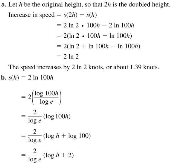 Big Ideas Math Answers Algebra 2 Chapter 6 Exponential and Logarithmic Functions 6.5 a 45