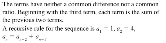 Big Ideas Math Answers Algebra 2 Chapter 8 Sequences and Series 8.5 a 19